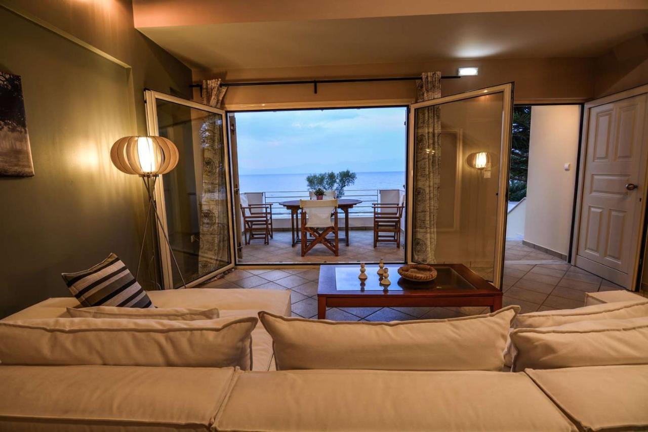 Aigli Luxurious Villa Kato Pitsa Zewnętrze zdjęcie