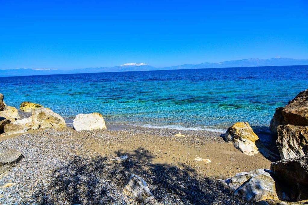 Aigli Luxurious Villa Kato Pitsa Zewnętrze zdjęcie